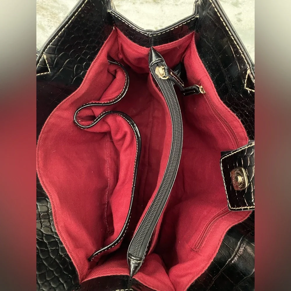 Liz Claiborne black purse - Picture 4 of 6